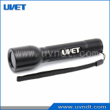 Portable UV LED inspection flashlight